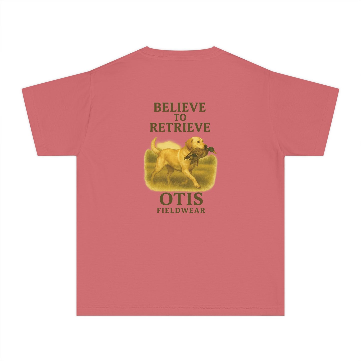 Youth Believe to Retrieve - Yellow Lab