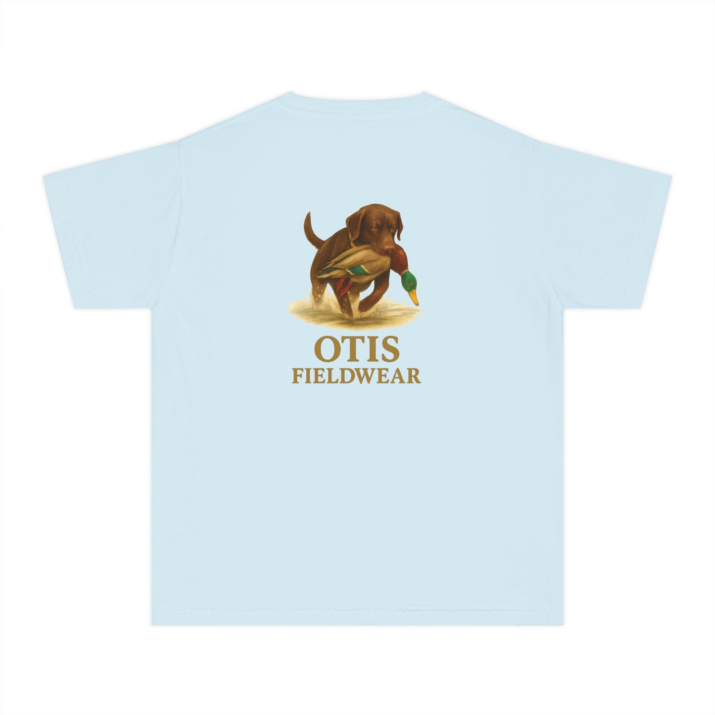 Youth Don't Stop Retrievin' Tee (Chocolate Lab)