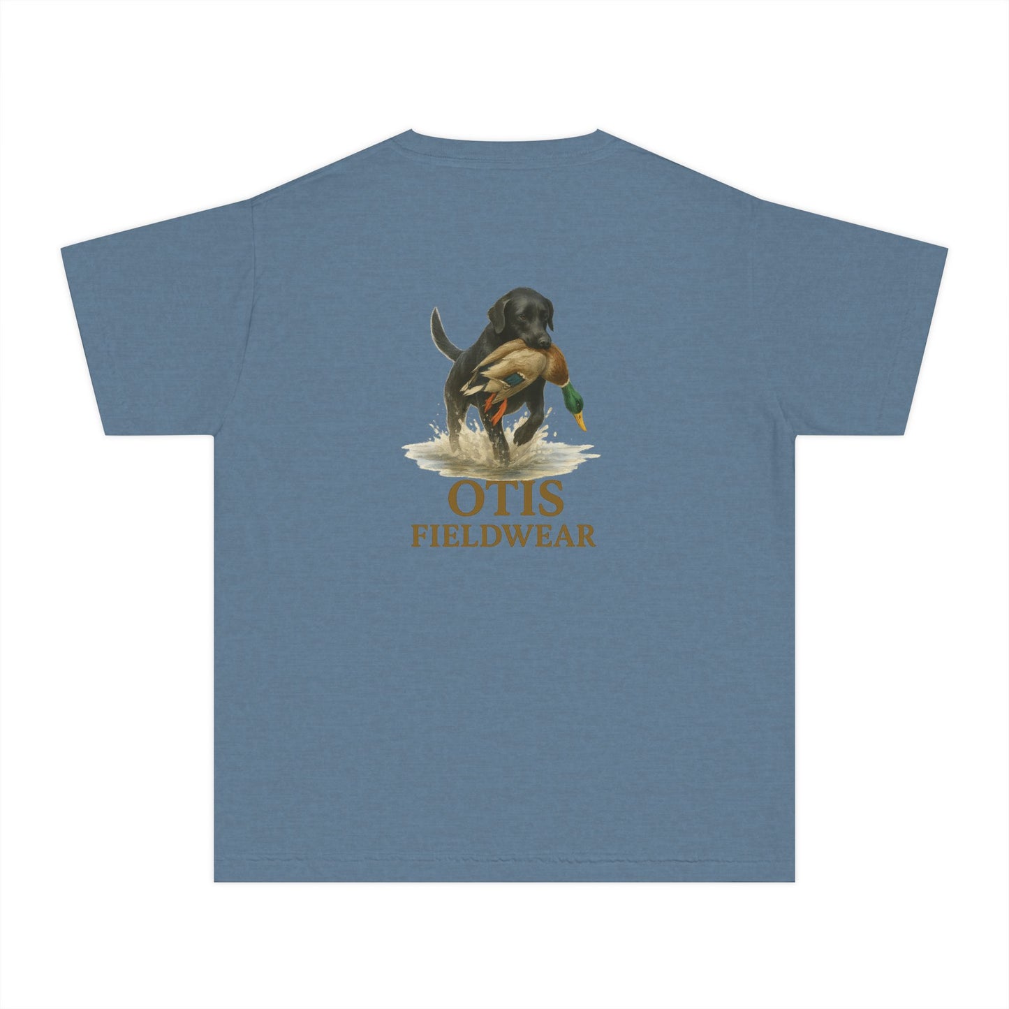 Youth Don’t Stop Retrievin’ Tee (Black Lab)
