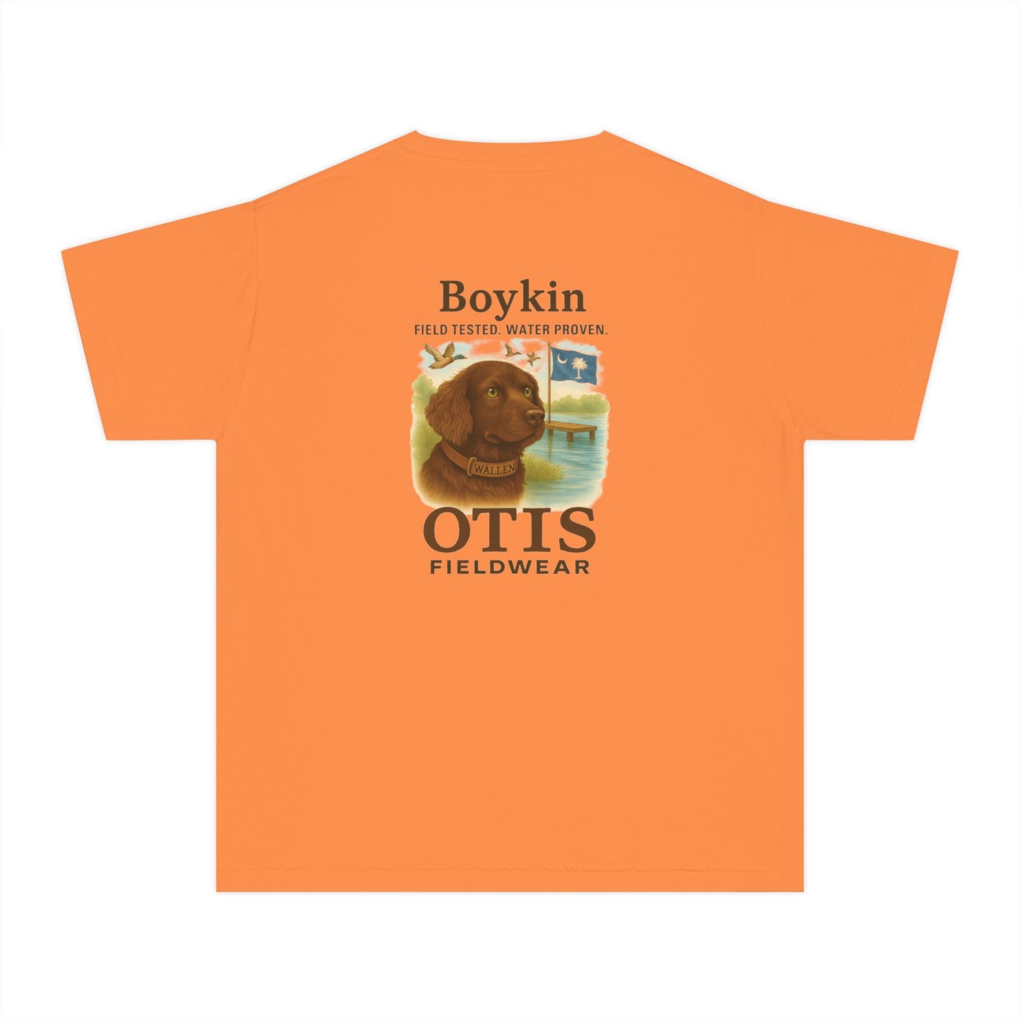 (Wallen) Youth Boykin: Field Tested. Water Proven. Tee