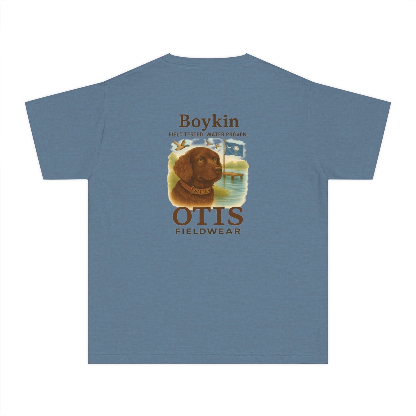 (Wallen) Youth Boykin: Field Tested. Water Proven. Tee