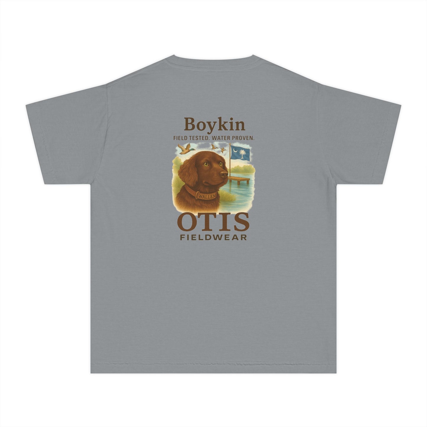 (Wallen) Youth Boykin: Field Tested. Water Proven. Tee