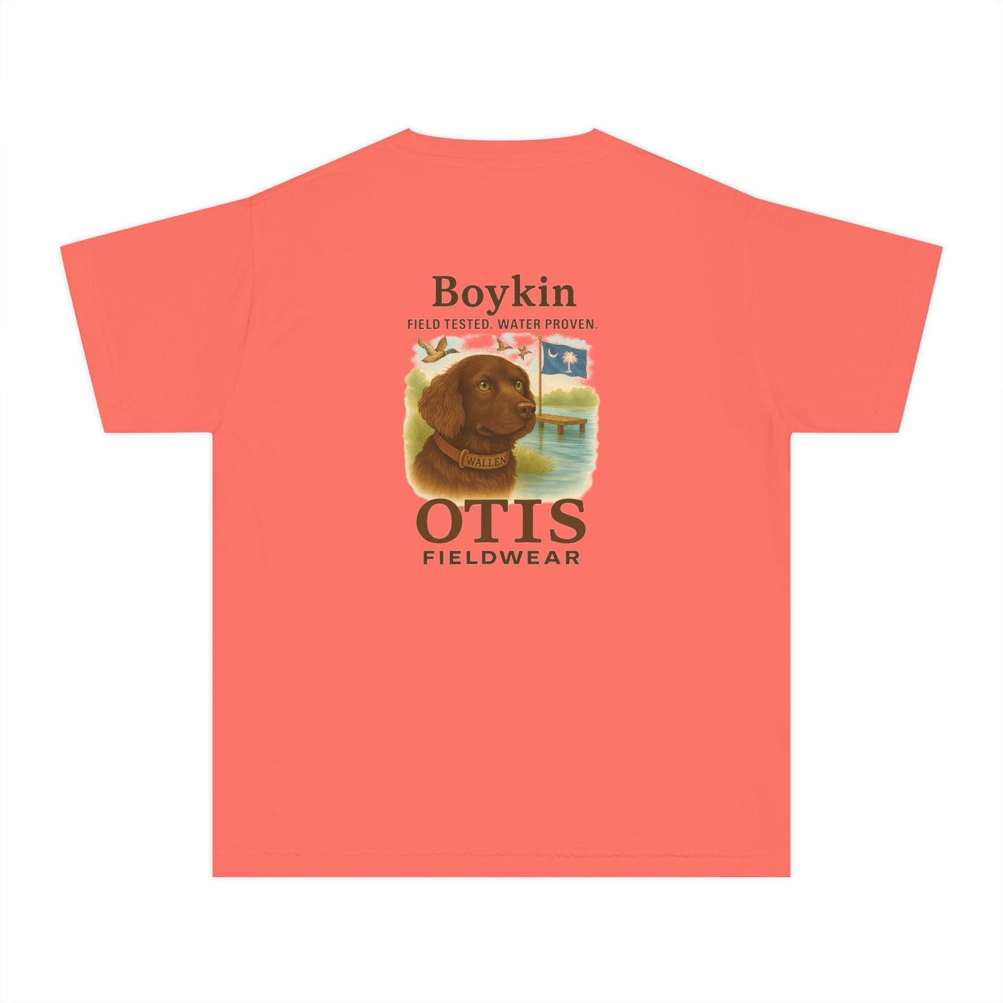 (Wallen) Youth Boykin: Field Tested. Water Proven. Tee