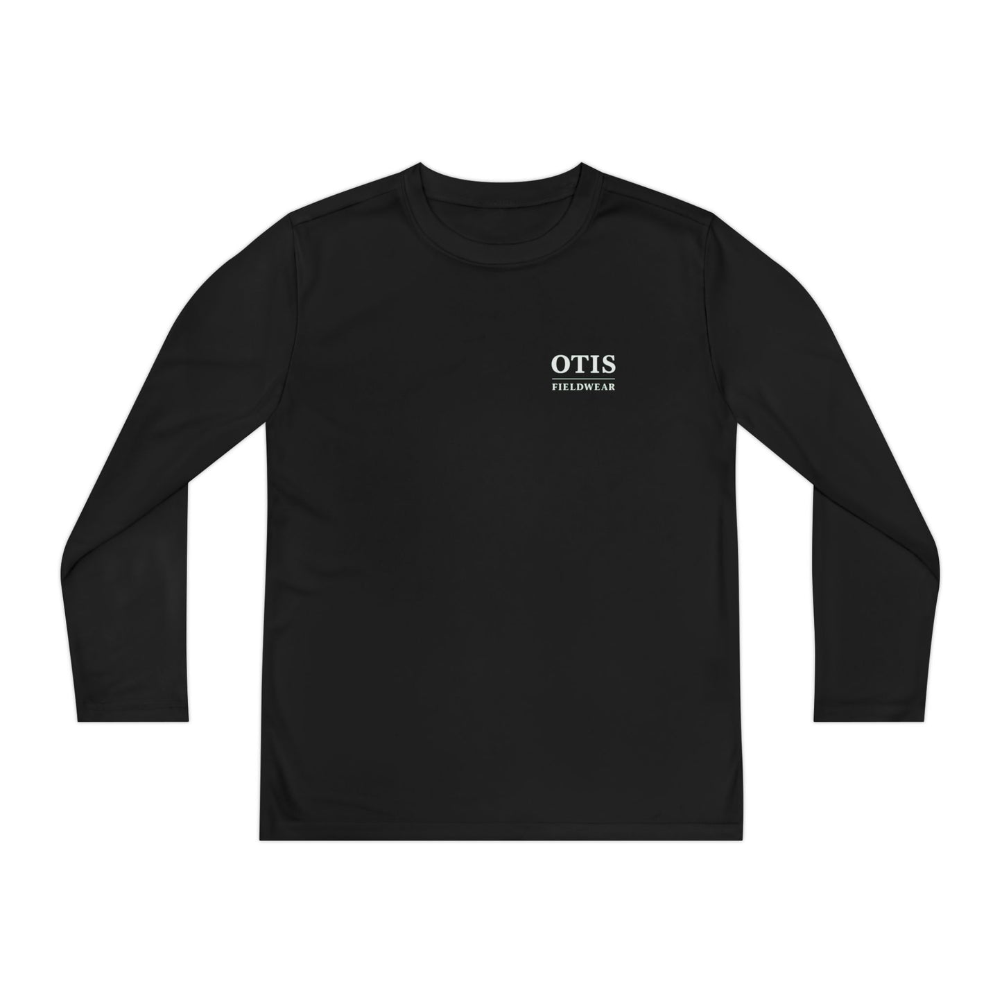 Youth Long Sleeve Tee (white logo)