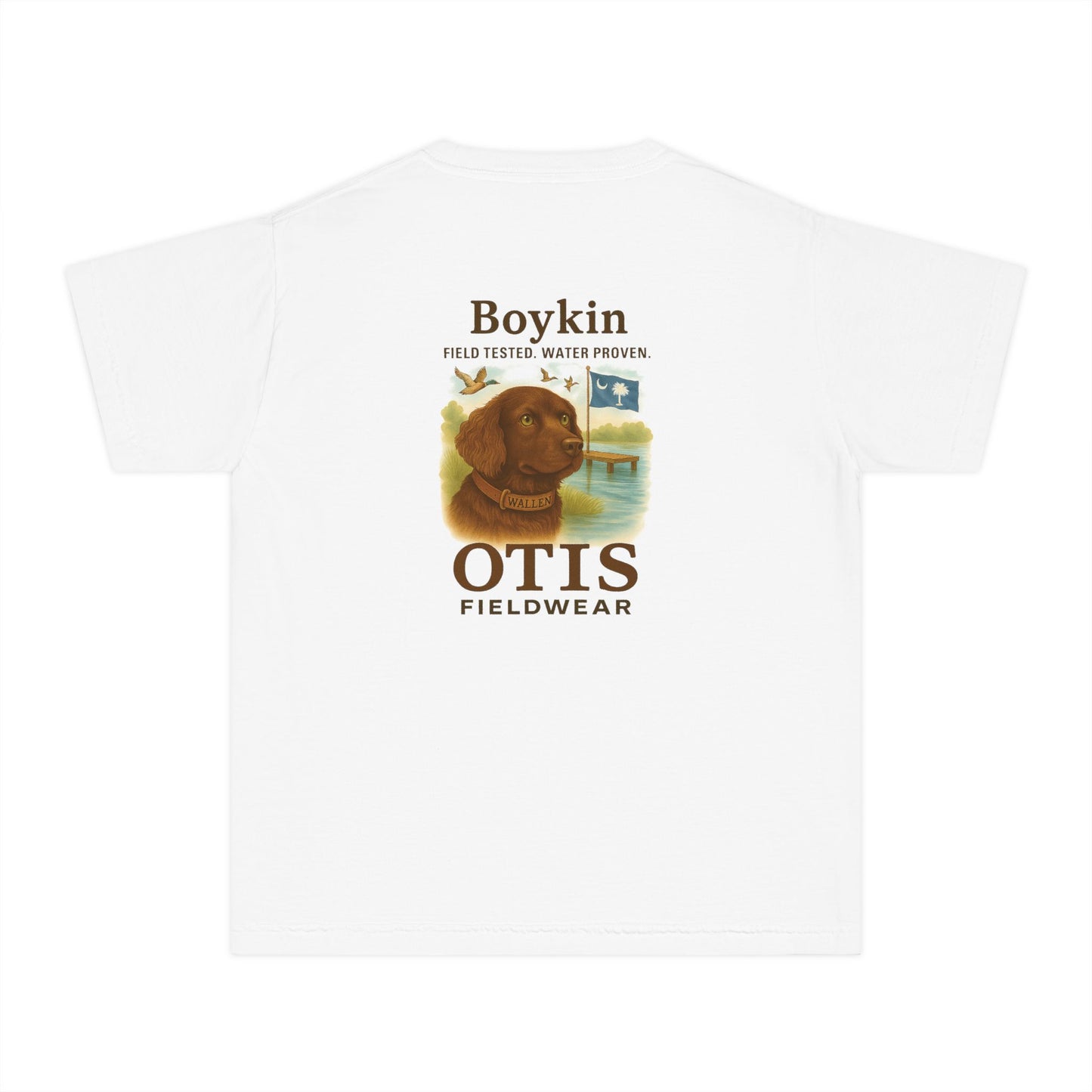 (Wallen) Youth Boykin: Field Tested. Water Proven. Tee