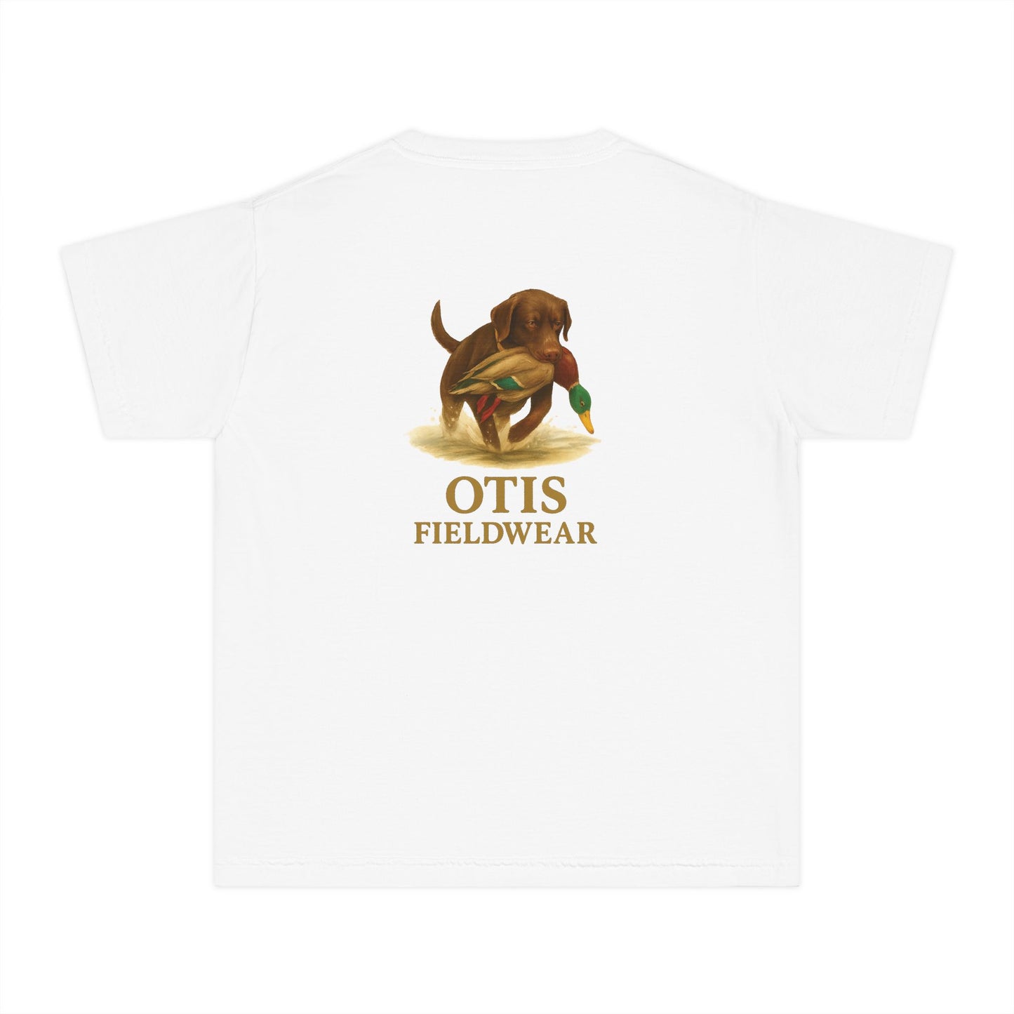 Youth Don't Stop Retrievin' Tee (Chocolate Lab)