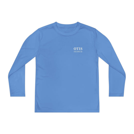 Youth Long Sleeve Tee (white logo)