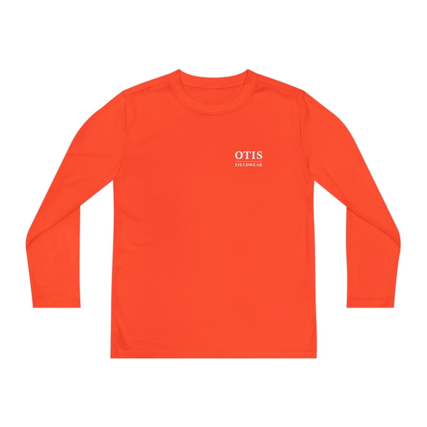 Youth Long Sleeve Tee (white logo)