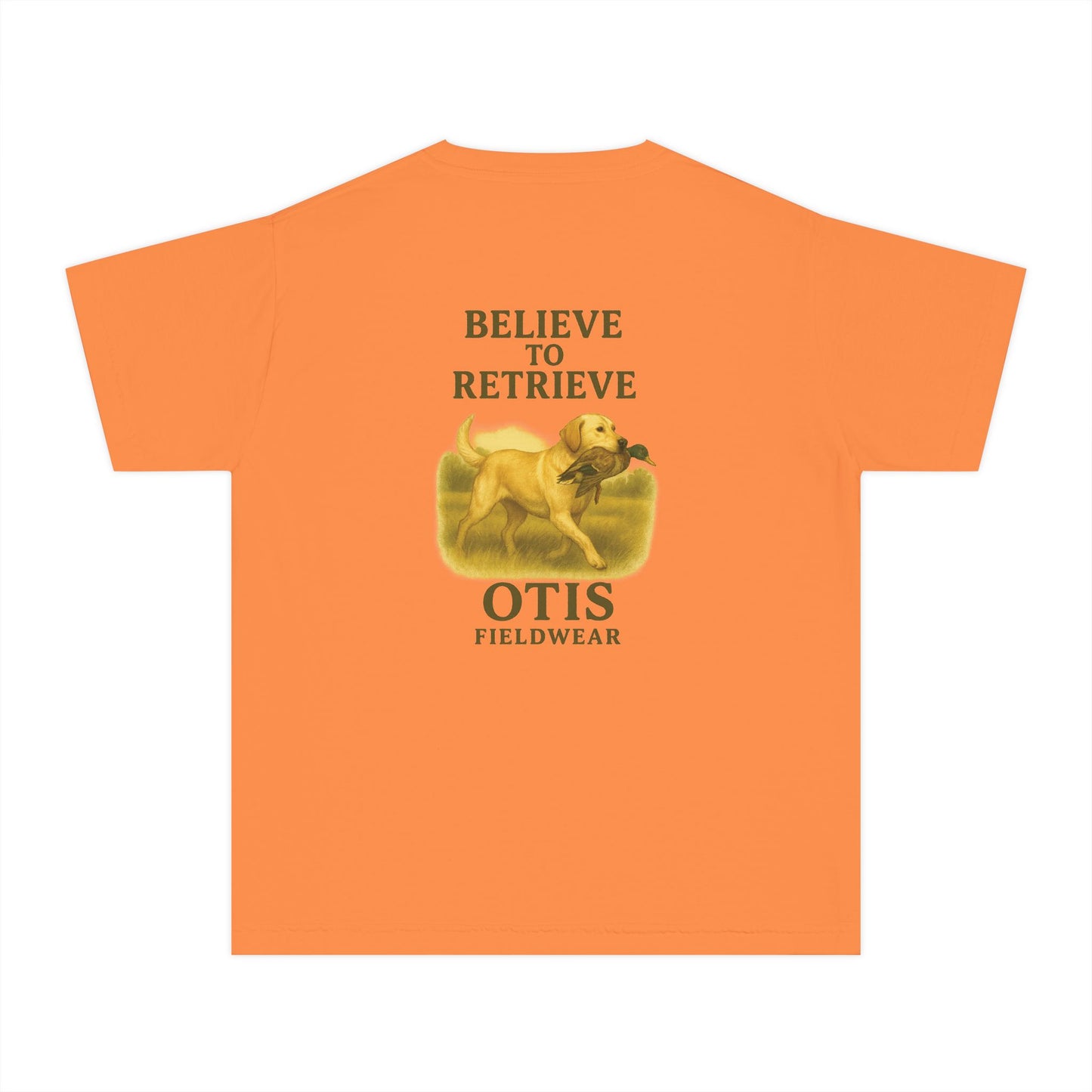 Youth Believe to Retrieve - Yellow Lab