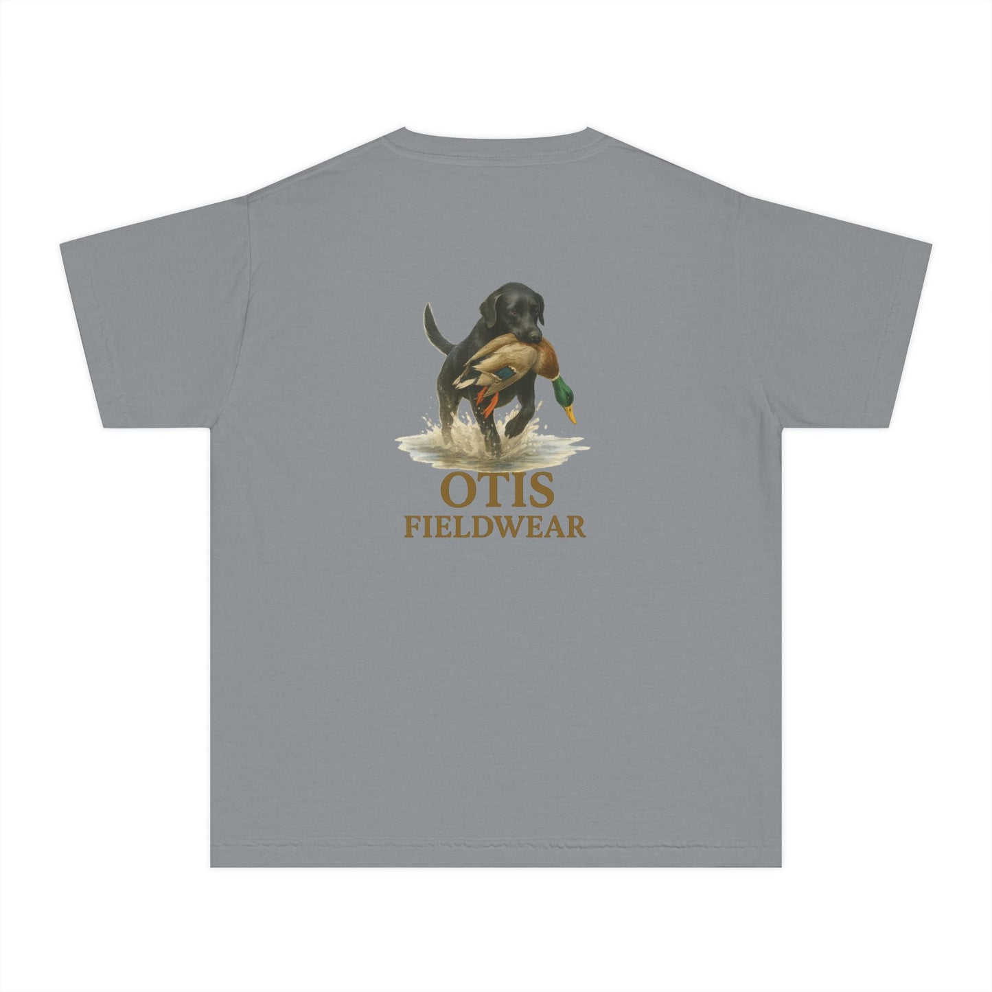 Youth Don’t Stop Retrievin’ Tee (Black Lab)