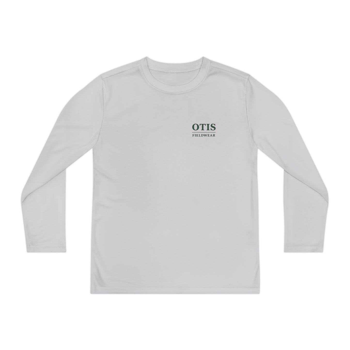 Youth Long Sleeve Tee (green logo)