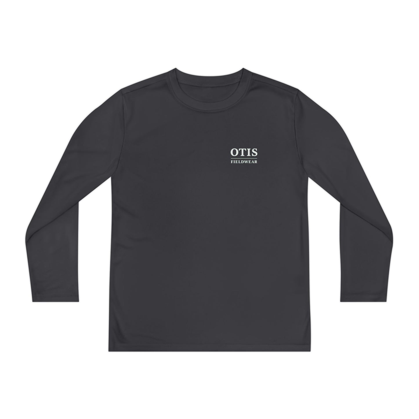 Youth Long Sleeve Tee (white logo)