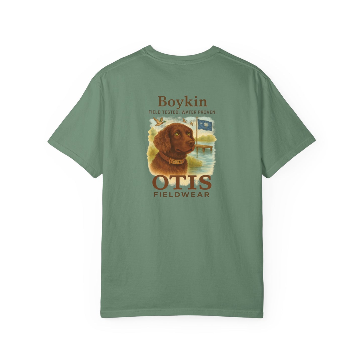 Boykin:  Field Tested. Water Proven Tee