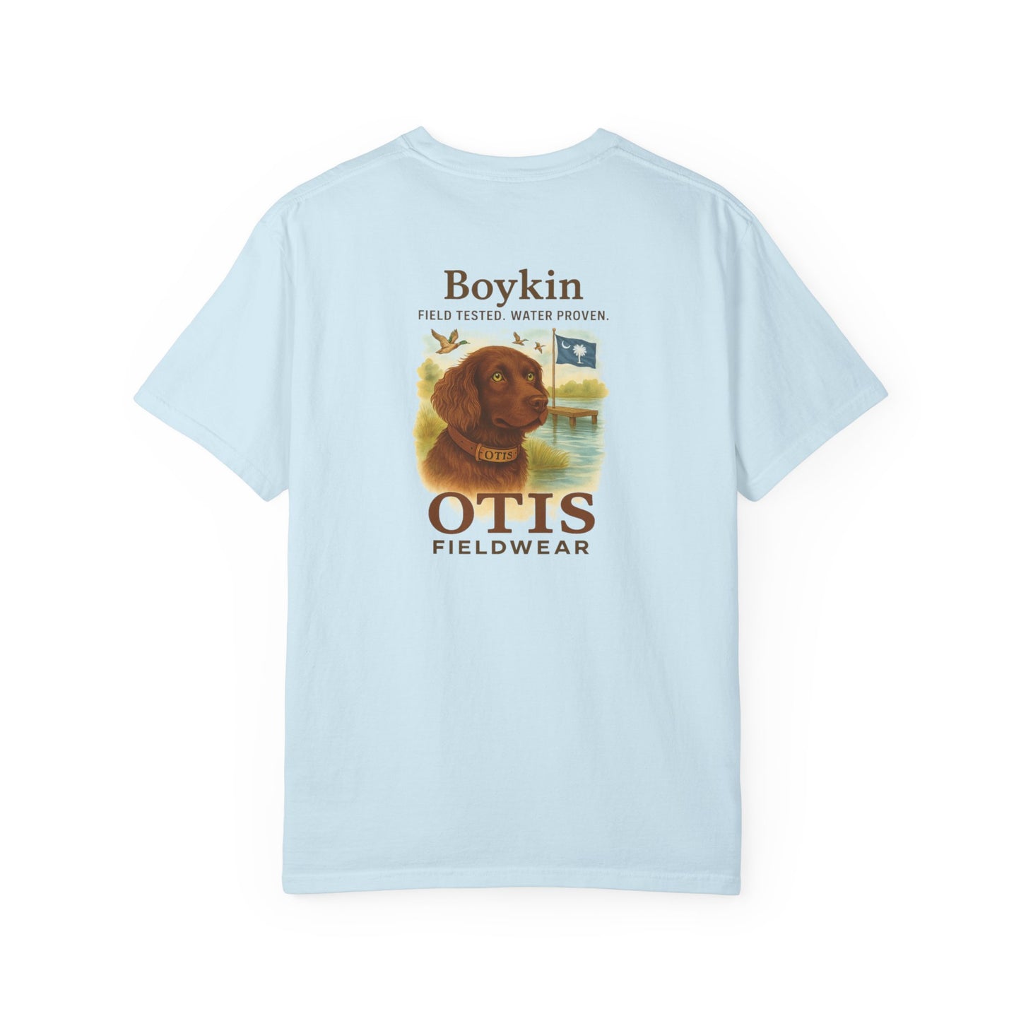 Boykin:  Field Tested. Water Proven Tee
