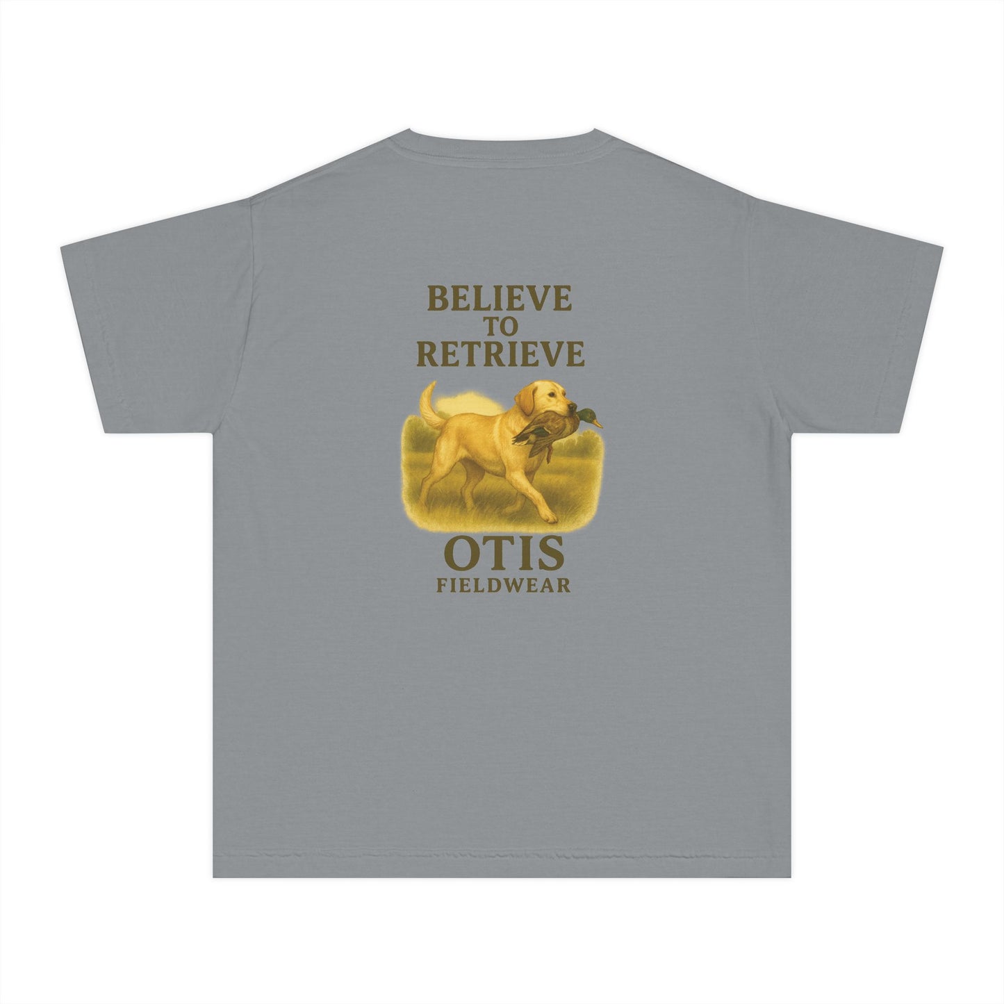 Youth Believe to Retrieve - Yellow Lab
