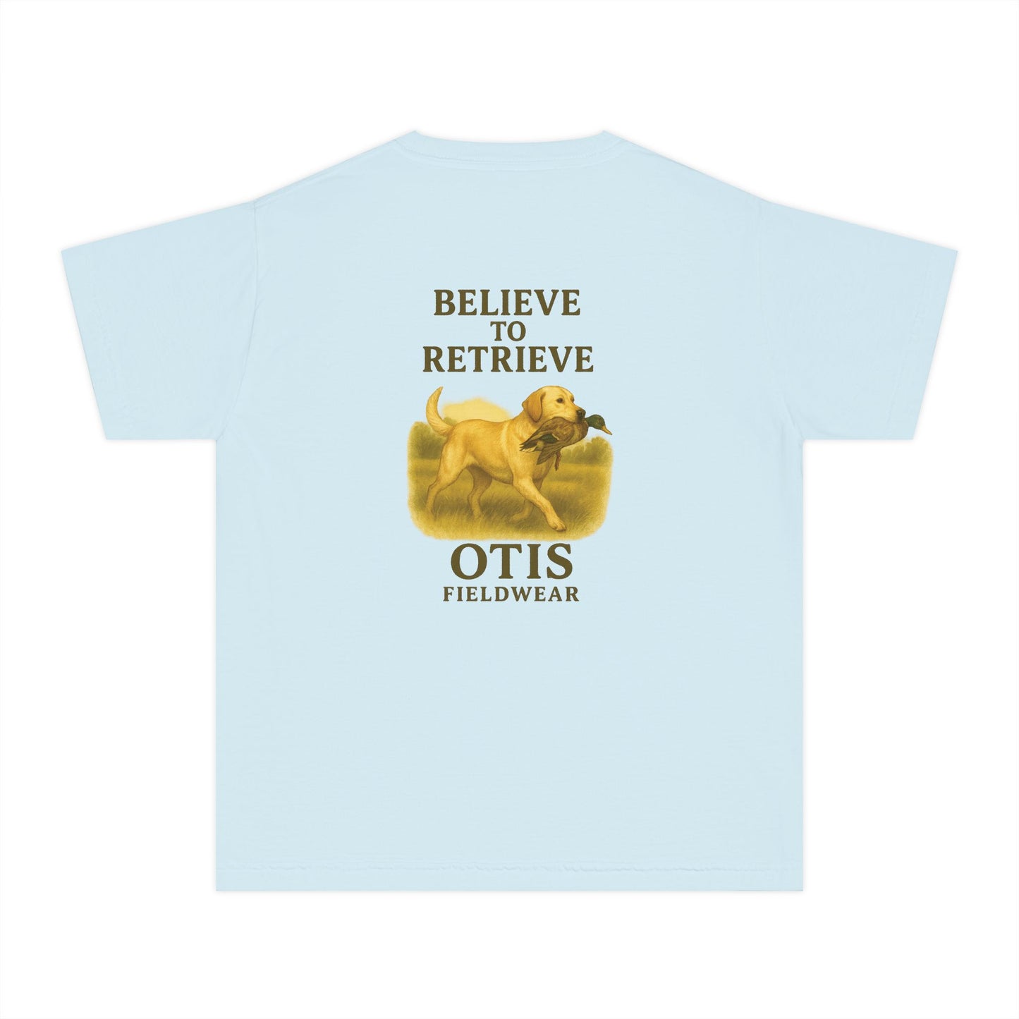 Youth Believe to Retrieve - Yellow Lab