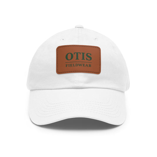 Leather Patch Dad Hat