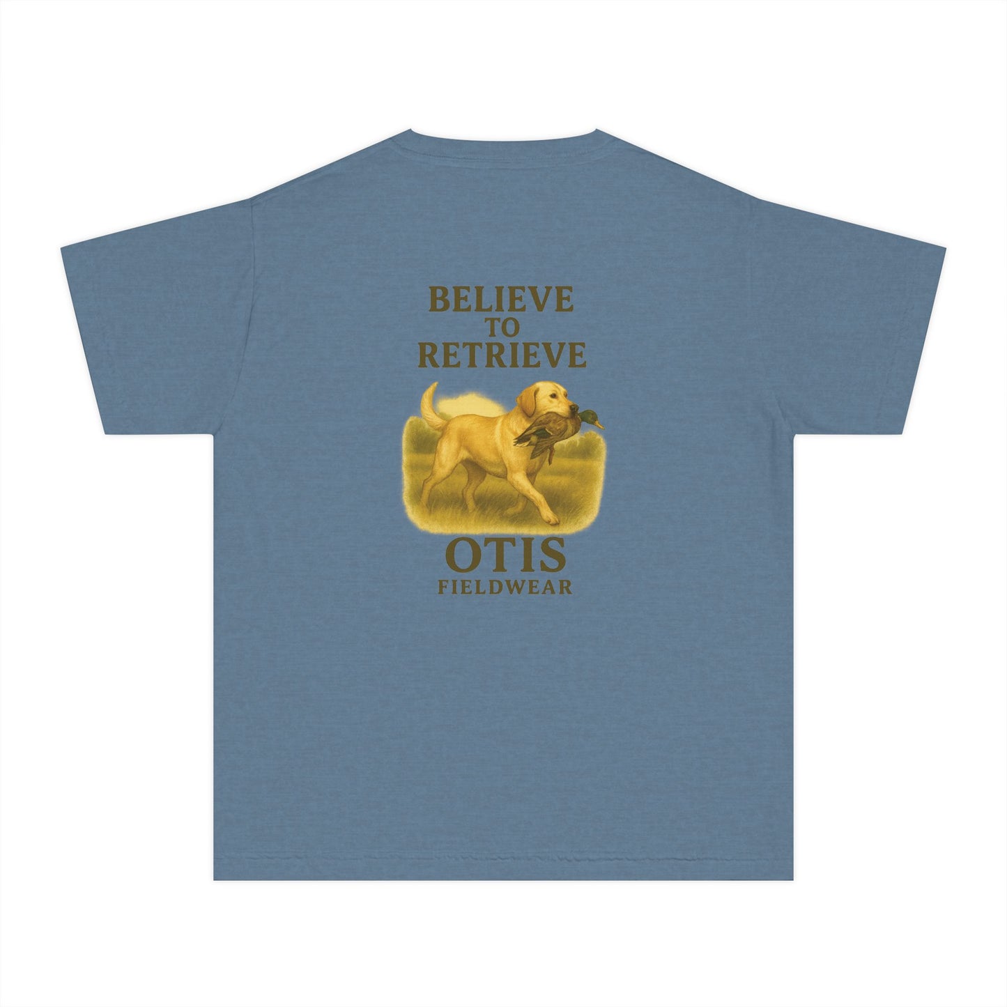 Youth Believe to Retrieve - Yellow Lab