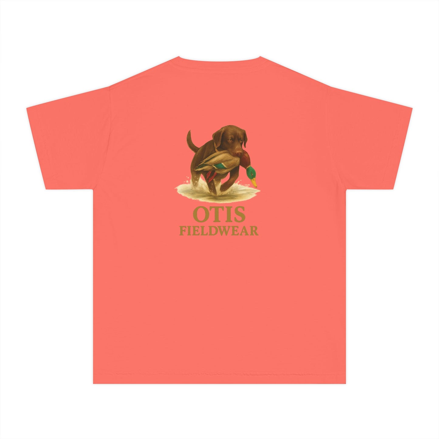 Youth Don't Stop Retrievin' Tee (Chocolate Lab)