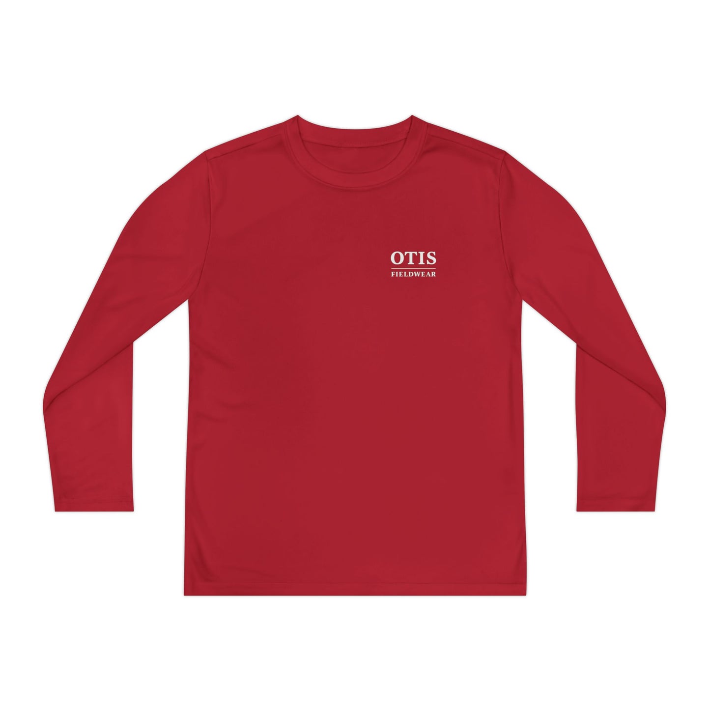 Youth Long Sleeve Tee (white logo)