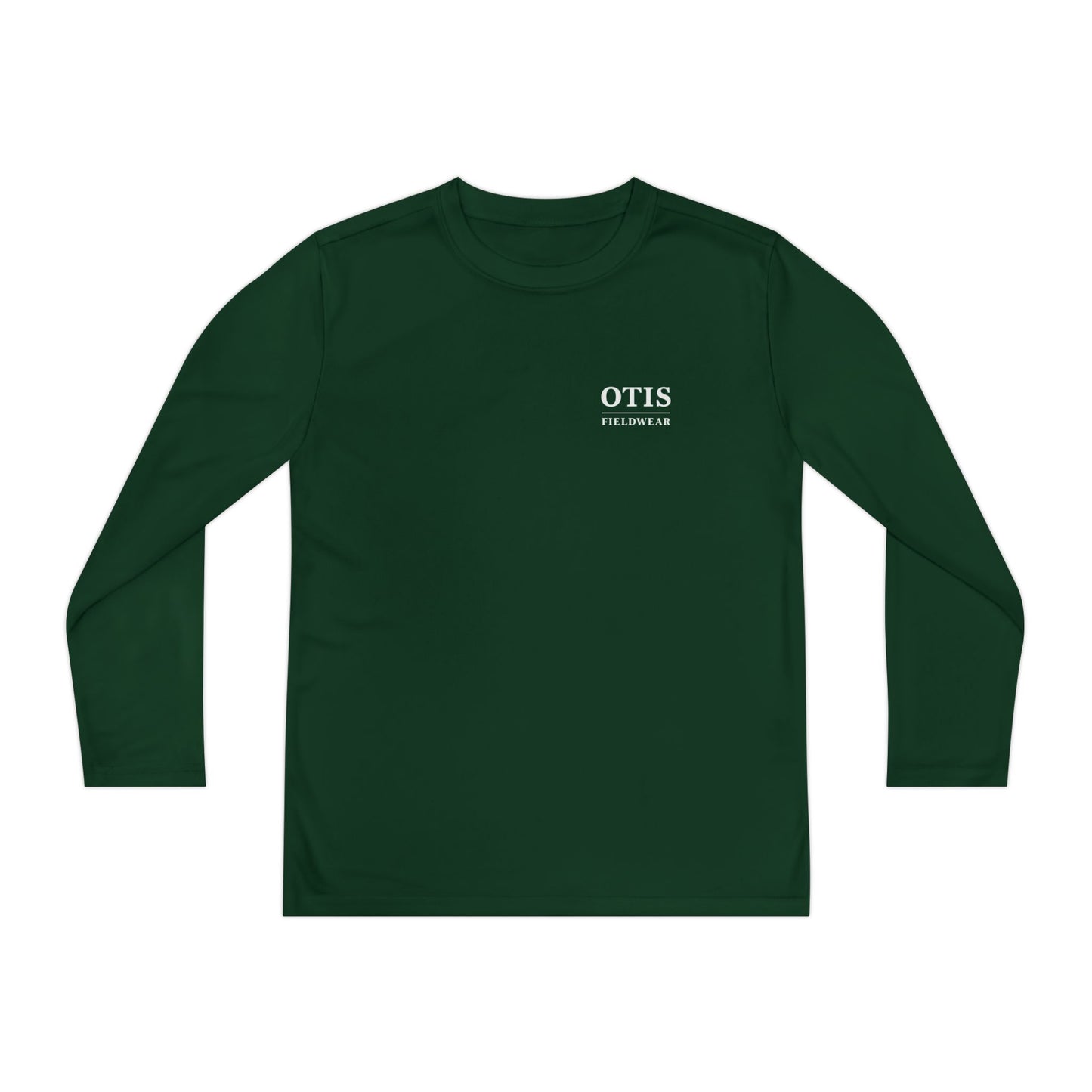 Youth Long Sleeve Tee (white logo)