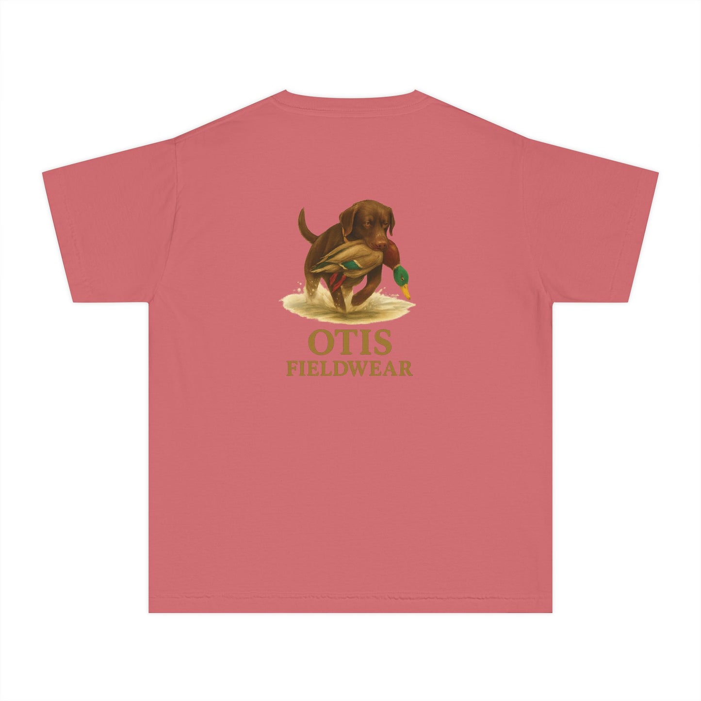Youth Don't Stop Retrievin' Tee (Chocolate Lab)