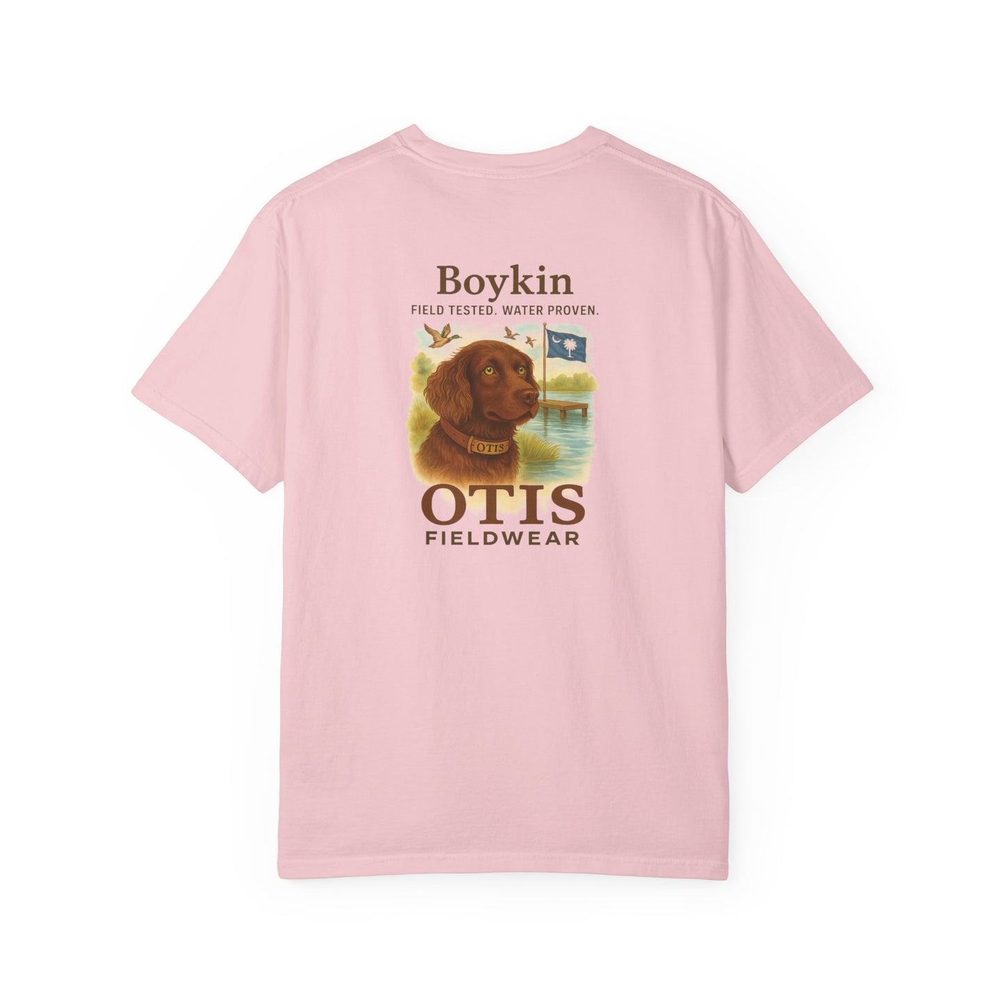Boykin:  Field Tested. Water Proven Tee
