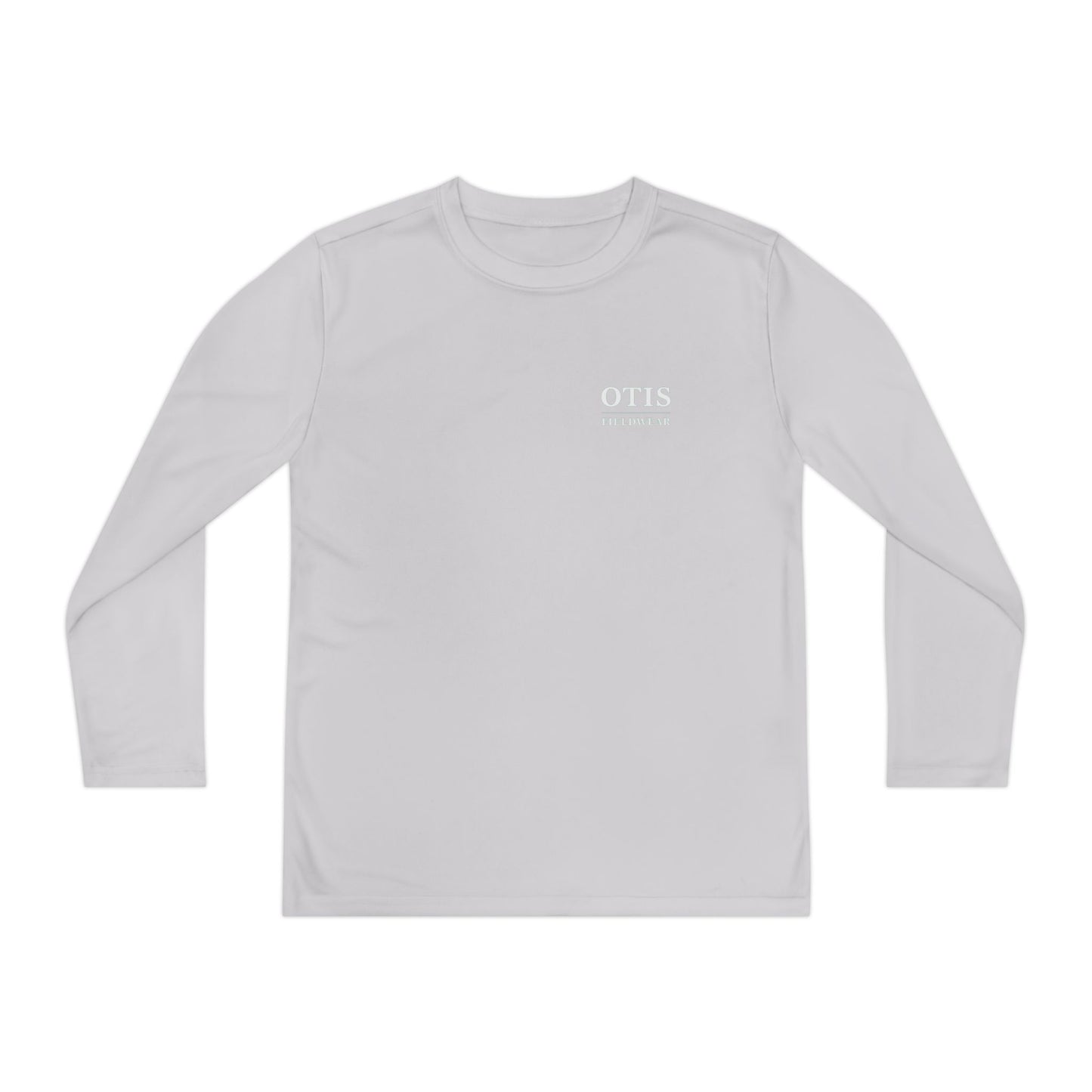 Youth Long Sleeve Tee (white logo)