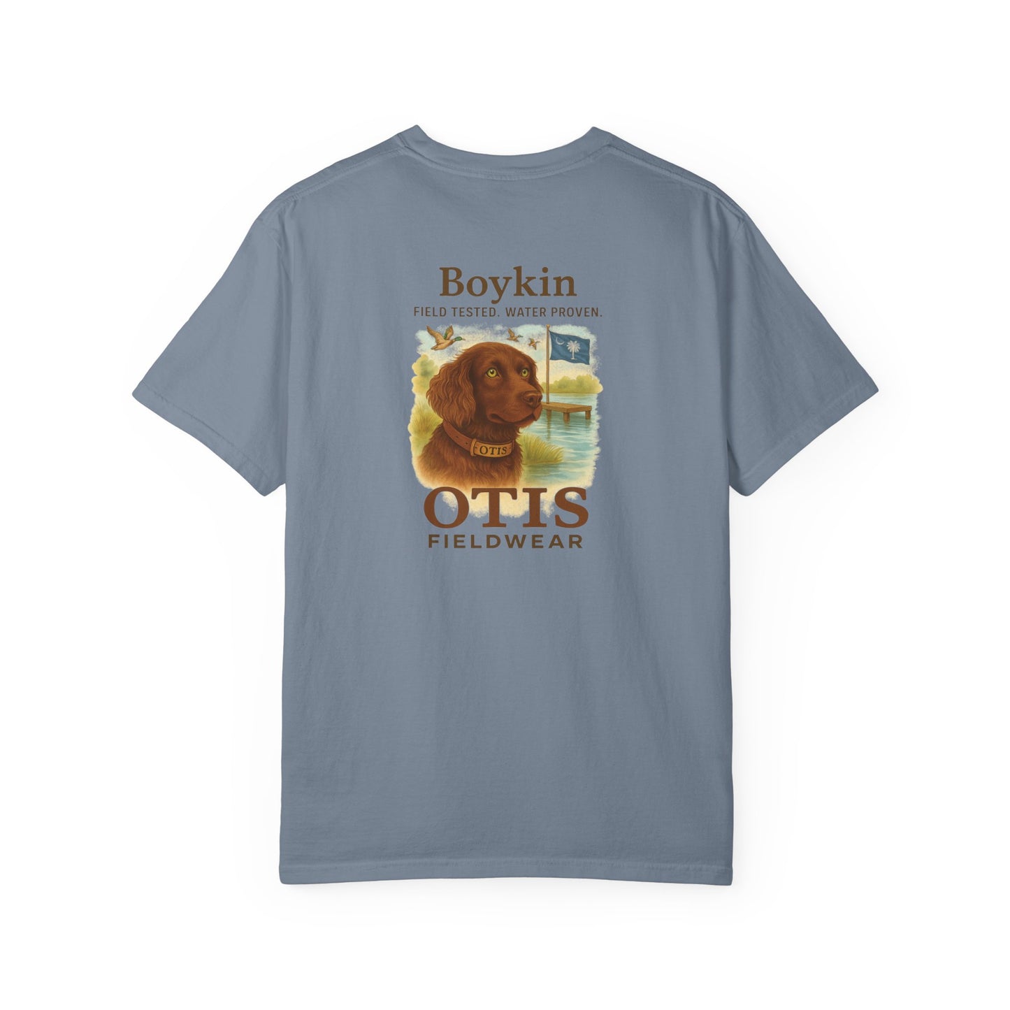 Boykin:  Field Tested. Water Proven Tee