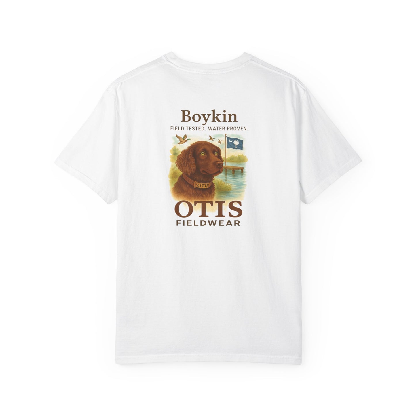 Boykin:  Field Tested. Water Proven Tee
