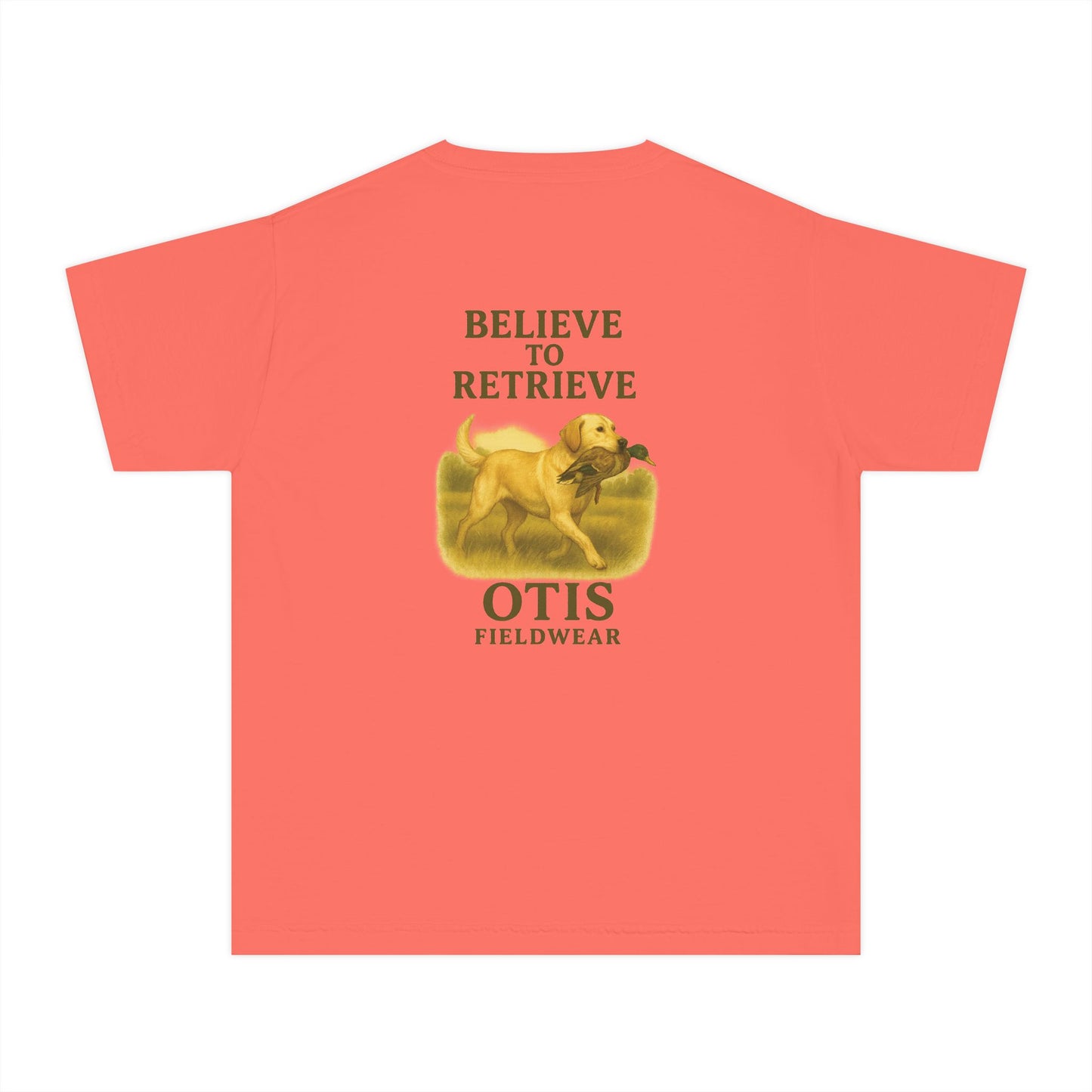 Youth Believe to Retrieve - Yellow Lab