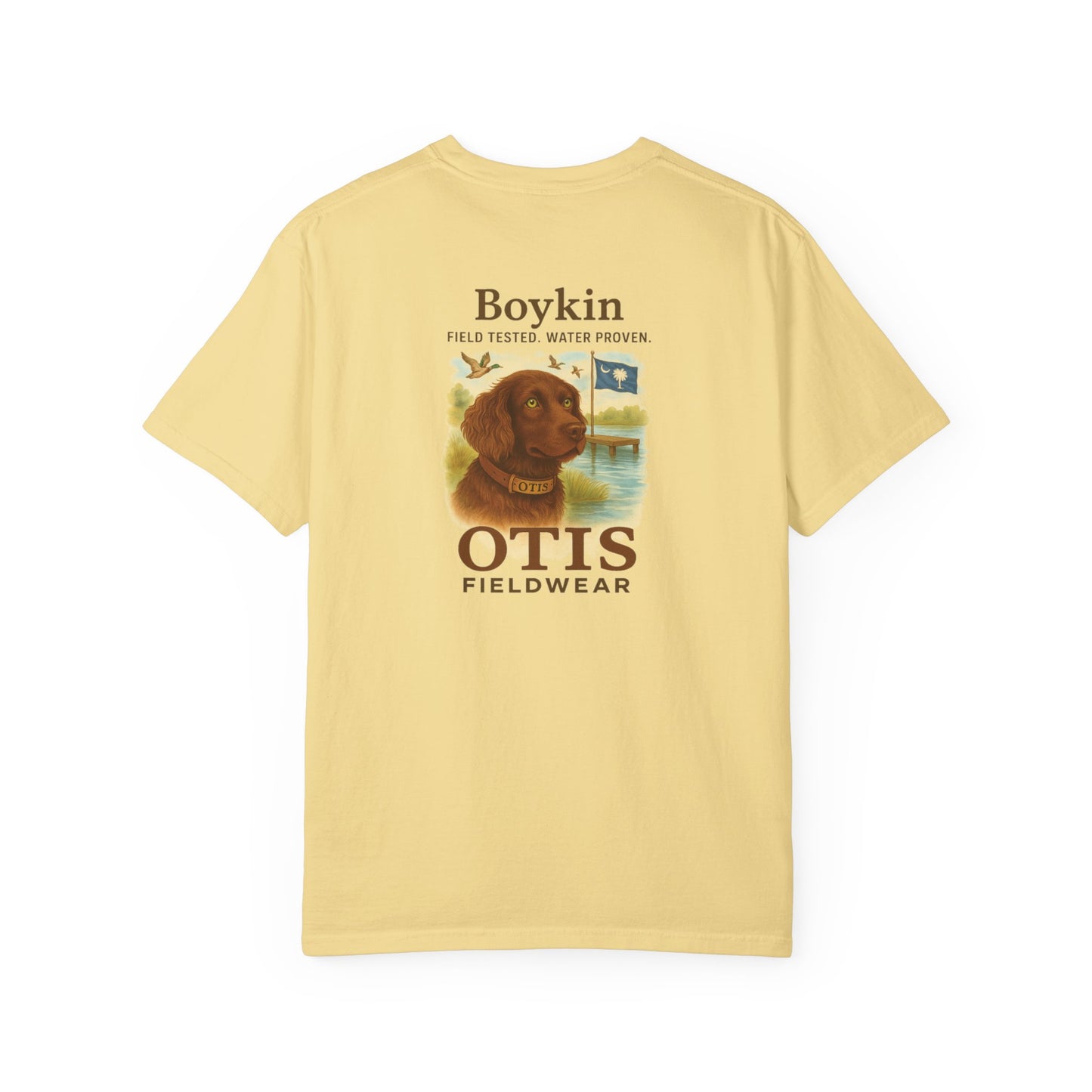 Boykin:  Field Tested. Water Proven Tee