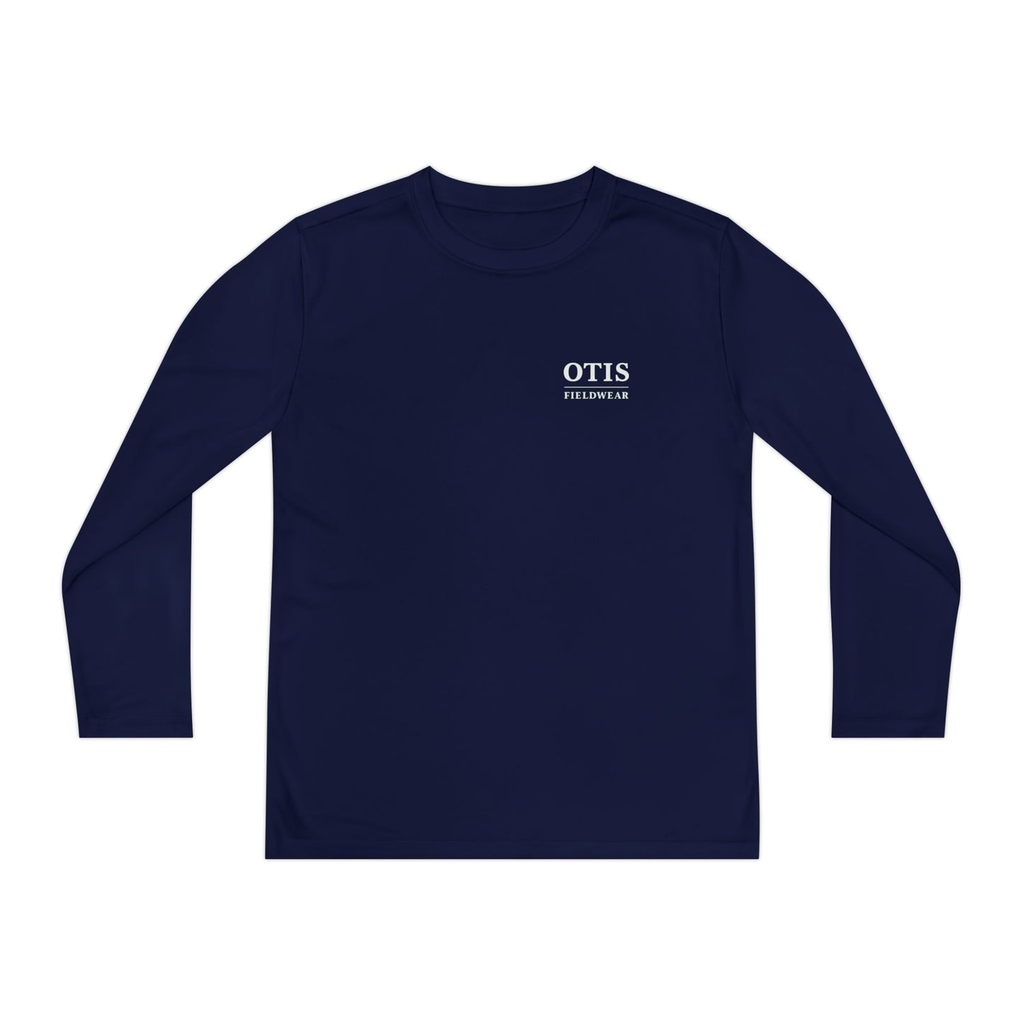 Youth Long Sleeve Tee (white logo)